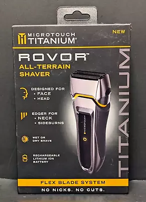 MicroTouch Titanium Rovor All-Terrain Electric Shaver - *NEW IN BOX* • $24.95