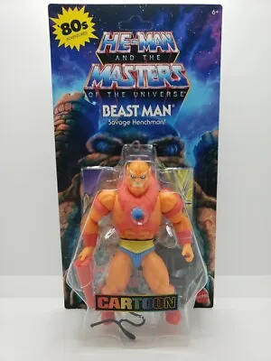 Masters Of The Universe Origins Beast Man Filmation Cartoon Figure MOTU In Stock • $24.99
