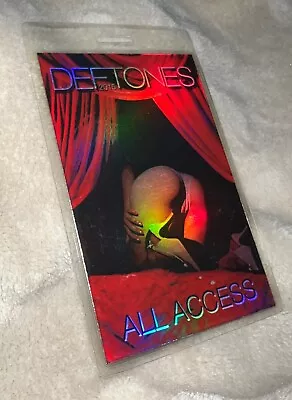 $1125 • Buy DEFTONES 2015 TOUR LAMINATE / BACKSTAGE PASS Keyword: Cd Poster Concert Poster