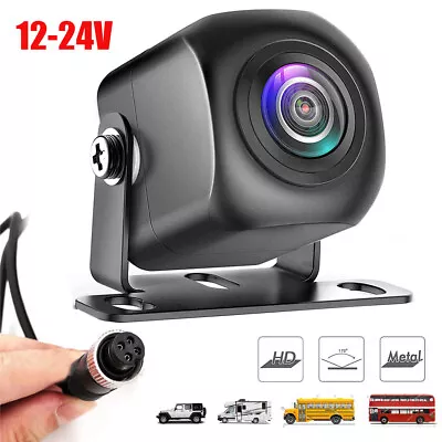 4Pin Rear View Backup Camera For Bus Truck RV 170° HD Night Vision Waterproof US • $14.99