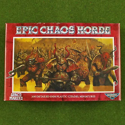 Epic 40K Chaos Horde (10 Sprues & Bases) - Rare & OOP - Warhammer Space Marines • $228.95
