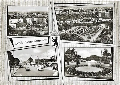 £0.87 • Buy S5) Postcard Berlin Health Brunnen, Badstraße, Train Station, Million Bridge. Postcard 