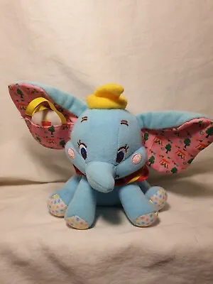 DISNEY BABY THE FIRST YEARS DUMBO NURSERY AND PRAM TOY Plush Soft TOMY • $19.99