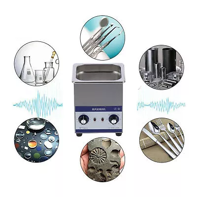 2L Ultrasonic Cleaner Mini Dental Jewelry Cleaning Washing Machine EU Plug 220V■ • $221.64