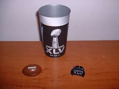 Nos Super Bowl Xlv Steelers Packers Hologram Cup Xlv Ring Football Ring 02/05/11 • $10