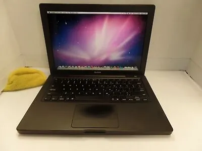 13  Apple MacBook11 2006 A1181 2GHz CD 2GB 250GB Black MA472LL/A OSX 10.6 • $164.99