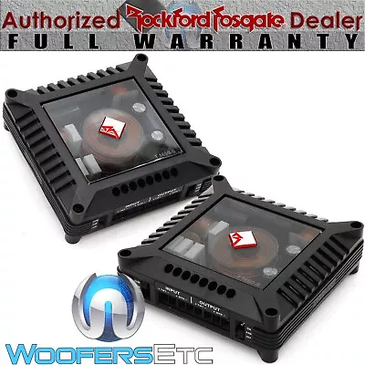 Rockford Fosgate Power Series 2-way Passive Crossovers Bi-amp Option New Pair • $129.99