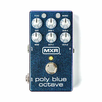 MXR Poly Blue Octave M306 Pitch Shift Octave And Fuzz Combo Pedal • $219.99