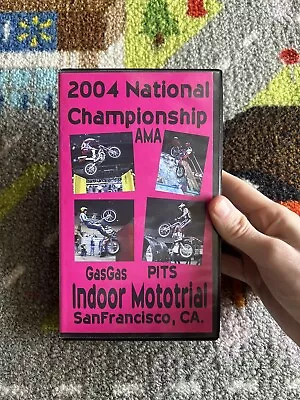 2004 National Championship Indoor Mototrial Dirt Bike Rare Oop HTF Vhs • $20