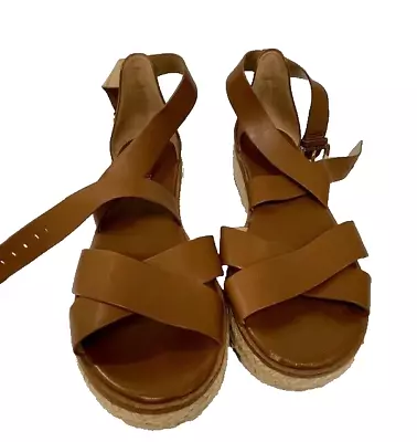 Michael Kors Abbott Leather Strap Sandals Women's Sizes 8.5 • $30