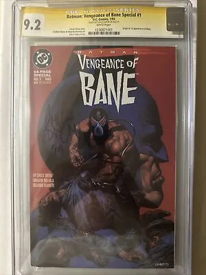 Cgc 9.2 Signature Series Chuck Dixon Signature: Batman Vengeance Of Bane 1 • $245