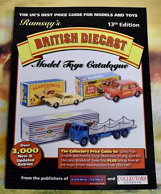 Ramsays British Die Cast Model Toys Catalogue 13th Edition • £12.99