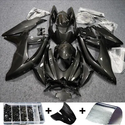 Carbon Fiber Injection Fairing For 2008 2009 2010 Suzuki GSXR 600 GSXR 750 ABS • $545.95