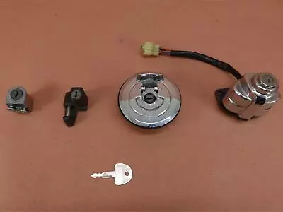 2002-2008 HONDA VTX1800 Ignition Lock Key Set W/ Gas Cap And Seat Lock • $169.49