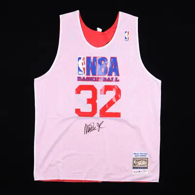 Magic Johnson Signed All-Star Game Jersey (Beckett) • $222