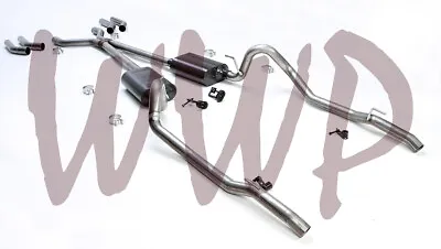 Dual Header Back Exhaust Muffler System Kit 67-74 Mopar/Dodge/Plymouth A Body V8 • $499.95