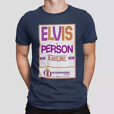 $24.95 • Buy Elvis Presley Vintage Las Vegas Concert Poster T-shirt