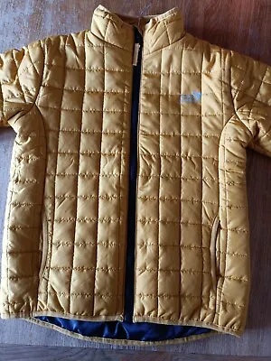 ⭐A Super Unisex Lightly Padded Jacket Coat MUDDY PUDDLES 9-10yrs Yellow Gold • £15