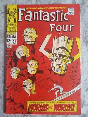 Fantastic Four #75 1st Print VF Marvel Comics 1968 • $29.11