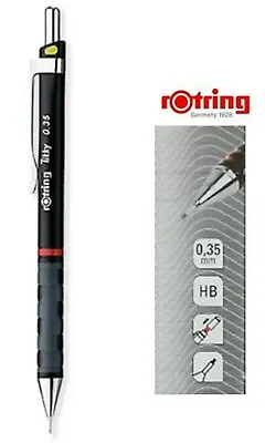 £5.97 • Buy Rotring Tikky Mechanical Clutch Pencil 0.35mm Black Barrel