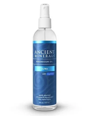 Ancient Minerals Magnesium Oil Ultra With MSM 237mL • £18.84