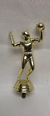 TROPHY TOPPER TOP Boys Volleyball High School Plastic 5  Gold Plastic Toned • $3.99