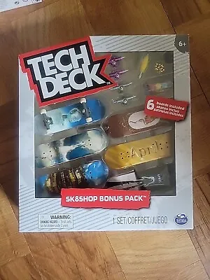 Tech Deck April SET Finger Skateboard 6 PACK NEW • £31.35