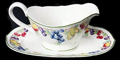 MELINA By Villeroy & Boch Gravy Boat & Stand NEW NEVER USED  Made In Germany • $129.99