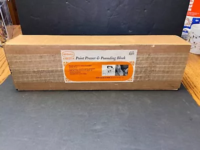 Dritz Point Presser & Pounding Block Vintage #695 Wooden Sewing Tool • $24.99