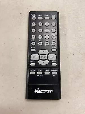 Memorex TV Black Remote Control For MVD2040/MVD2042 Tested • $9.49