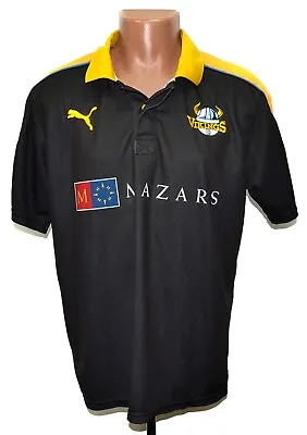 Yorkshire Vikings Cricket Shirt Jersey Puma Size Xl Adult • £30.23