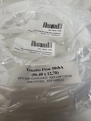 Venabio Flow 50shA 60 ShA Medical Tubing - 50 Ft. • $10