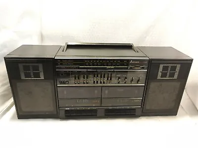 - Vintage MITSUBISHI TX-68 Stereo Boombox  AM FM Radio Cassette • $58.55