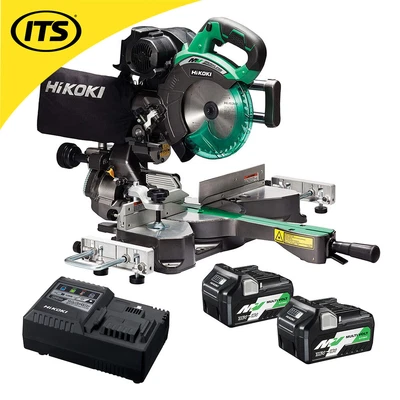 £1623.59 • Buy Hikoki C3607DRAJGZ 36V Multivolt 185mm Brushless Precision Mitre Saw 2x 5.0Ah