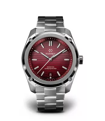 FORMEX Essence 39 Gamaret Red - RARE - Swiss Chronometer Automatic Men’s Watch • $1050