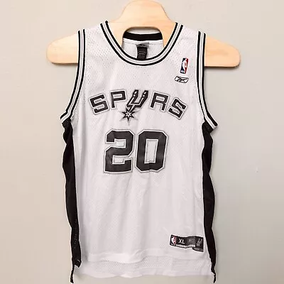 Reebok Stitched Ginobli Spurs Jersey Mens XL Authentic  • $39.99