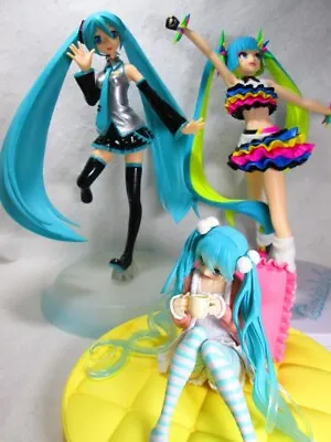 Japan Vocaloid Hatsune Miku 3 Figure Bulk Sale Interior Items Difficult To Get • $41.35