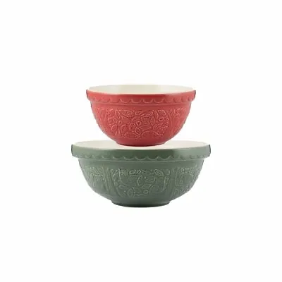 Mason Cash In The Forest Holiday Mixing Bowl Set • $77.77