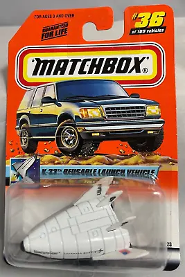 Matchbox 2000 FIRST EDITION  X-33 REUSABLE LAUNCH VEHICLE #36 Of 100 • $8