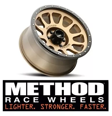 17 Method Nv Wheels Rims Bronze Mr305 Black Lip Mr30578516900 Fit Ford F-150 1 • $319