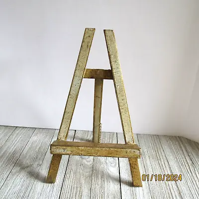 Vintage Florentine Picture Easel Table Top Gold/Wood/Italy Ornate Display • $29.99