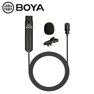 BOYA BY-M4C&M4OD Lavalier Microphone For Camera Camcorder ZOOM H4n H5 H6 TASCAM • $65.46