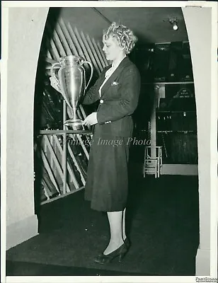 1938 Mary Perrine Ny Golfer Miami Open Championship Emblem Sports Photo 6X8 • $24.99