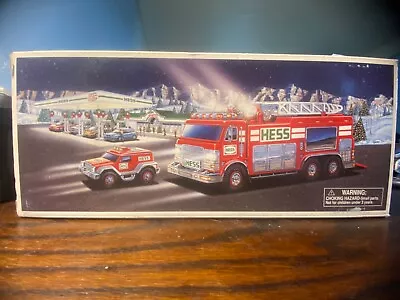 Hess 2005 Emergency Truck With Rescue Vehicle - N128 • $18.51
