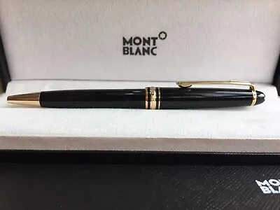 Mǒntblanc Gold Finish Meisterstuck Classique Luxury Ballpoint Pen 164 - NEW • $55