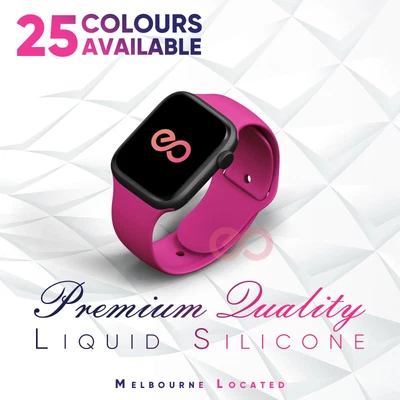 $4.79 • Buy For Apple Watch IWatch Series Band 7 SE 6 5 4 3 2 Sports Silicone Bracelet Strap