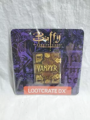 Buffy The Vampire Slayer Vampyr  Loot Crate DX Lapel Hat Pin Lootcrate Enamel • $5.97