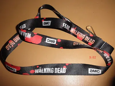 The Walking Dead N Fear TWD Amc Tv Series Convention Lanyard   • $11.99