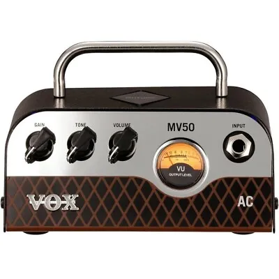 Vox Model MV50AC AC 50-Watt Guitar Amplifier Head With Nutube • $219.99