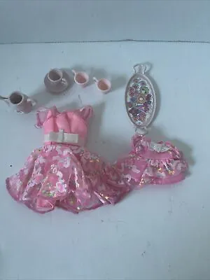 Vintage My First Tea Party Mattel Barbie Doll 1995 #14876 & Matching Kelly Dress • $19.99